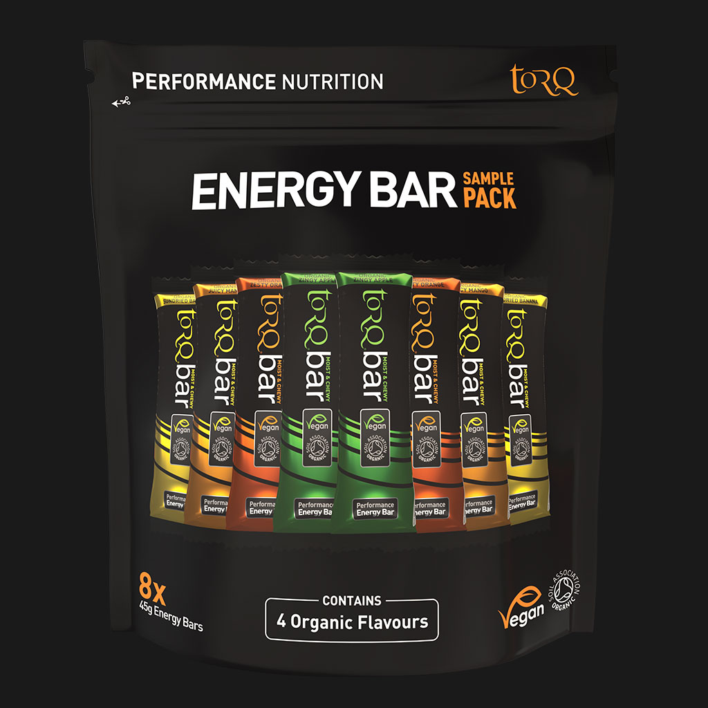 TorQ Fitness TORQ 8 Organic Bar Sample Pack | Extra 10% off with our exclusive code ’AFCB10’ | FREE Delivery on ALL UK orders 