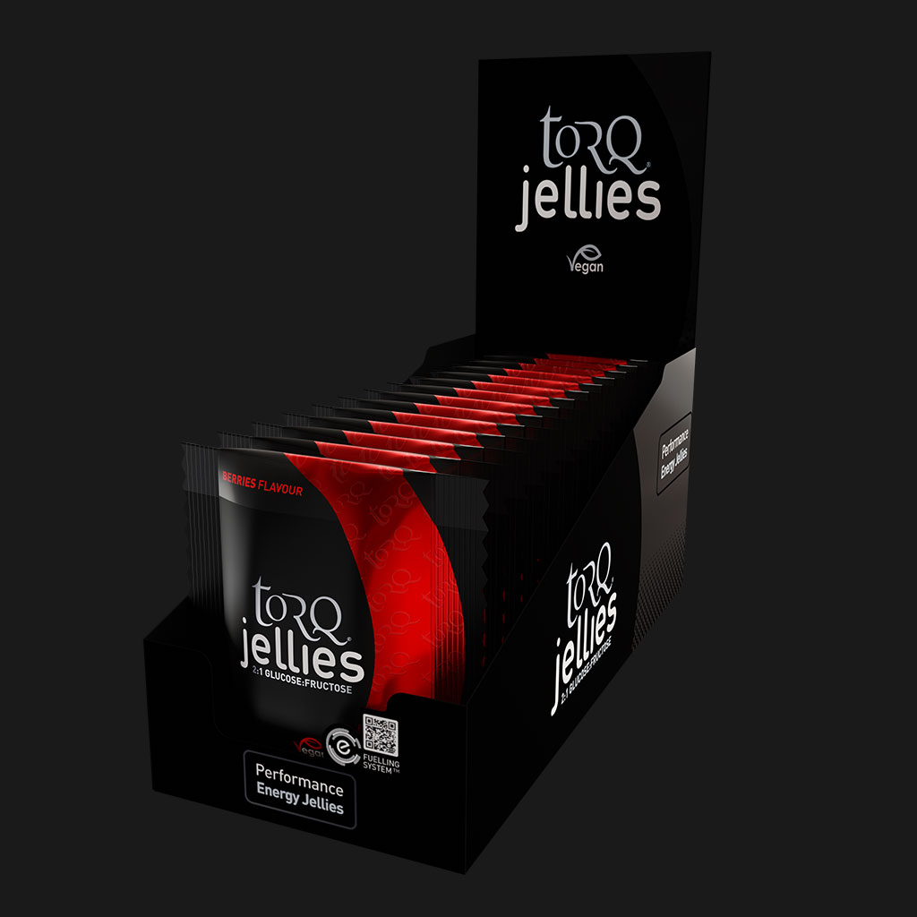 TorQ Fitness Berries Energy Jelly Chews | Extra 10% off with our exclusive code ’AFCB10’ | FREE Delivery on ALL UK orders 