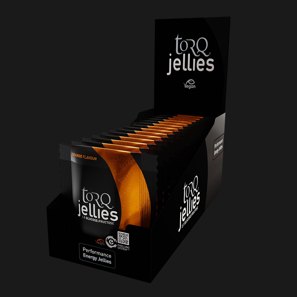 TorQ Fitness Orange Energy Jelly Chews | Extra 10% off with our exclusive code ’AFCB10’ | FREE Delivery on ALL UK orders 