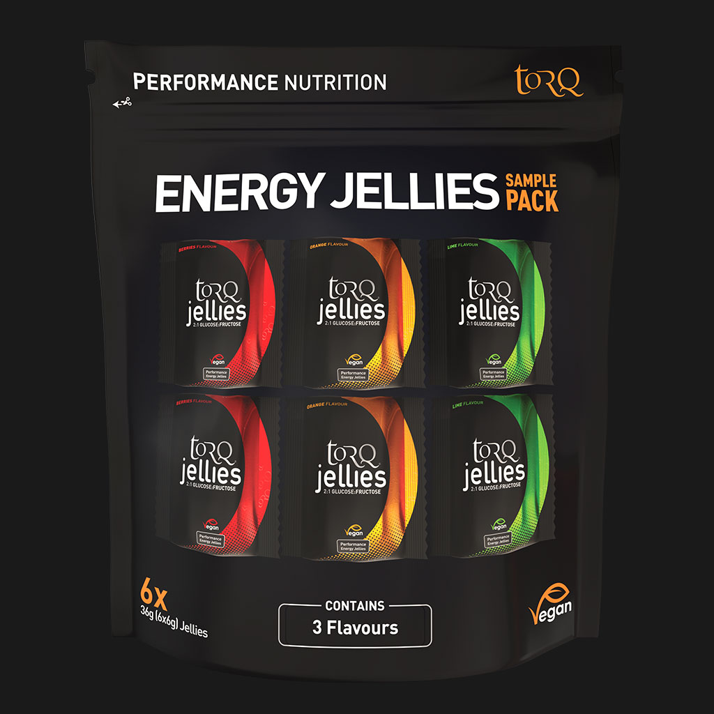 TorQ Fitness TORQ 6 Energy Jellies Sample Pack | Extra 10% off with our exclusive code ’AFCB10’, Multibuy savings to 20% & FREE Delivery on ALL UK orders