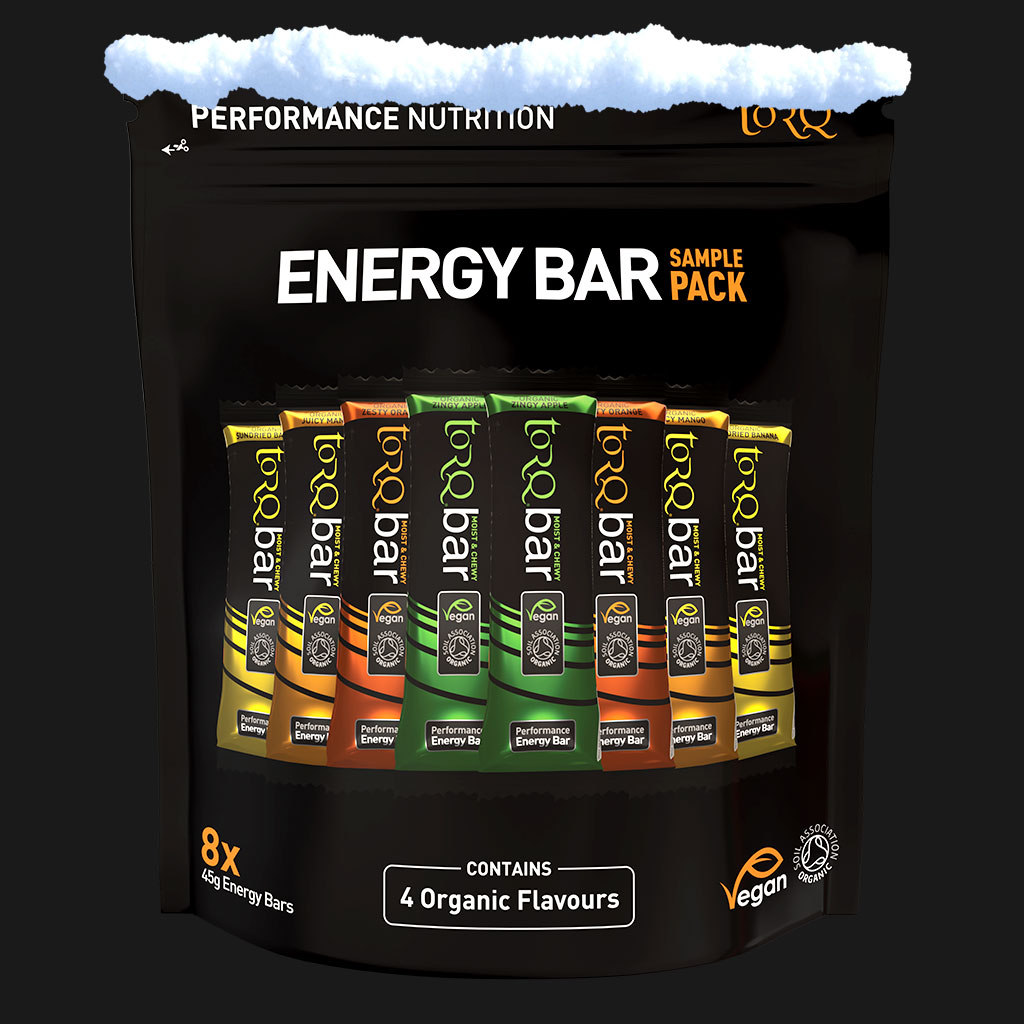 TorQ Fitness TORQ 8 Organic Bar Sample Pack | Extra 10% off with our exclusive code ’AFCB10’, Multibuy savings to 20% & FREE Delivery on ALL UK orders